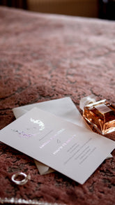 Bröllopskort "Rosendahl Silver"