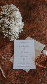 Bröllopskort "Djurgården Silver"