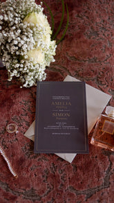 Bröllopskort "Hammarby Silver"