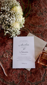 Bröllopskort "Höllviken"