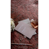 Bröllopskort "Lomma Ljusrosa/Vit"